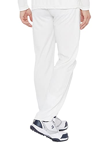 Image of SG CLUB Full sleeves Cricket whites Junior Combo (Pant+Shirt)