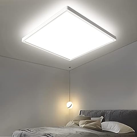 OTREN Lampara de Techo LED Empotrada 36W Cuadrada Cover