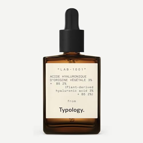 Typology Hydrating Serum with 3% Hyaluronic Acid + 2% B5 (0.5 Fl. Oz) & Complimentary Sheet Masque