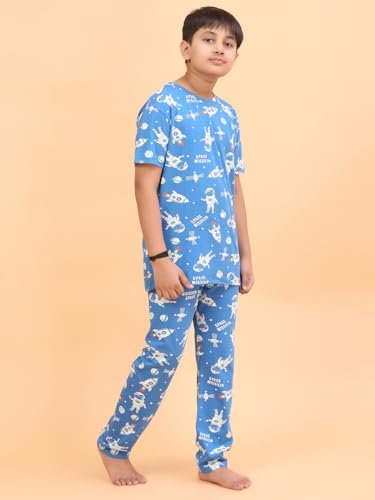 Image of Ninos Dreams Boys Cotton Coord Set /Boys Night Suit /Boys Loungewear /Boys Night Dress