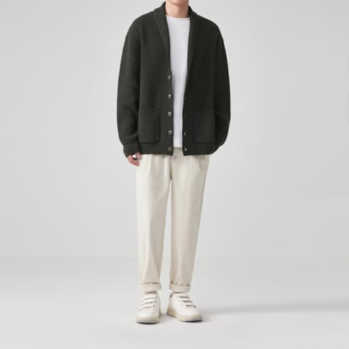 Knitted Cardigan for Men Autumn Men's Sweater4