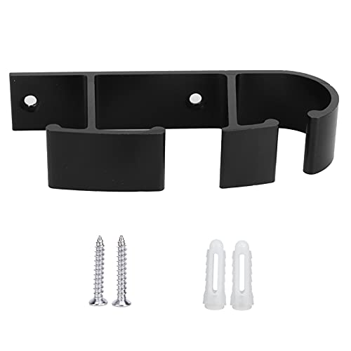 ANKROYU ブラック洗面台壁掛け洗面台ラックフックホルダーバスルームトイレアクセサリー