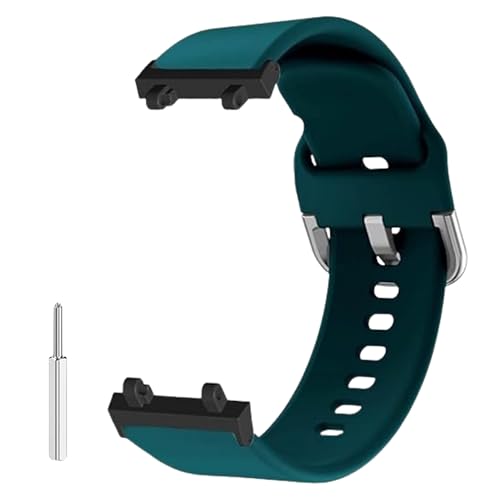 Image of YODI Strap Band Compatible with Amazfit T-Rex 2 Smartwatch Only Soft Silicone | Nylon | Chain | Leather Watch Straps with Installation Adjuster Tool For Amazfit TRex 2