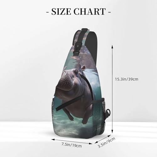 Bolso cruzado tipo bandolera para viaje y trekking miniatura 3