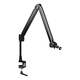 Elgato Wave Mic Arm サスペンションブームアーム 配信/ゲーミング/レコーディング向け クランプ固定式で好きな角度へ調節可能 モニター上部への設置に適用