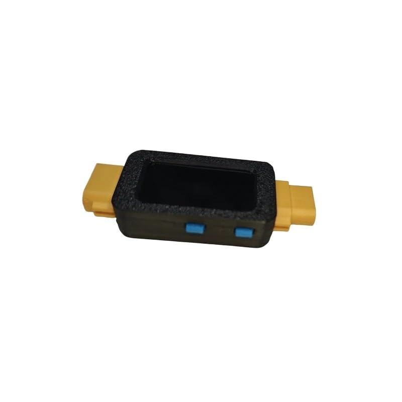 Contatore Energia XT60 Bidirezionale Schermo 1,47 | tensione misurabile max 36V/70V,per monitoraggio energia aereo(Max voltage 36V)