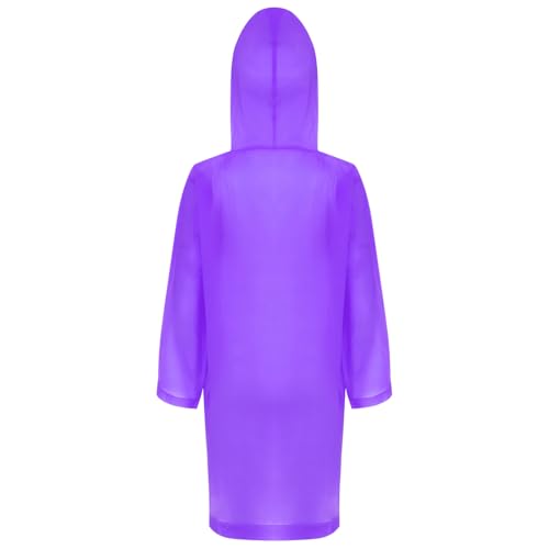 YiZYiF Children Rain Jacket Waterproof Rain Poncho for Girls Boys Rain Cape for School Outdoor3