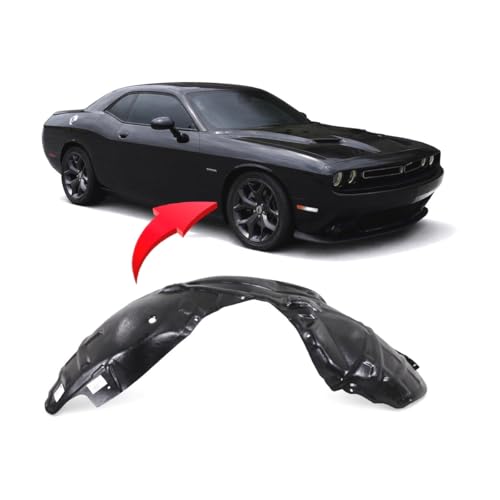 Image of For Dodge Challenger 2015-2023 Front Right Fender Liner | Passenger Side, SRT, OEM 68259092AC, CH1249173