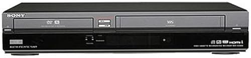 Sony RDR-VX560 1080p Grabadora de DVD sin sintonizador/reproductor combinado VHS (modelo 2009)