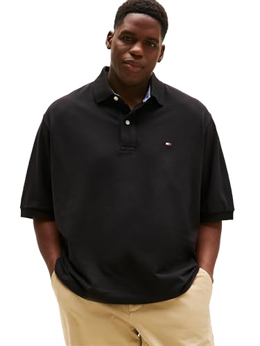 Tommy Hilfiger Men's Big & Tall Short Sleeve Cotton Pique Polo Shirt in Classic Fit