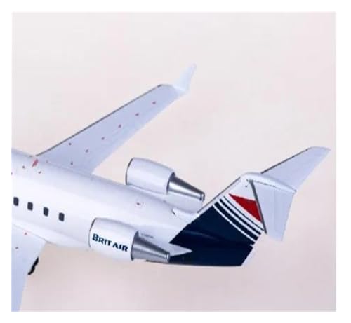 Modelo de avión Air CRJ100ER F-GRJB escala 1:200 para decorar despachos y oficinas 6