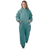 Selk'bag SWYTCH Lite Wearable Sleeping Bag & Jacket | 2-in-1 Convertible, Lightweight, Eco-Friendly for Camping, Travel, Festivals & Everyday Use | Temp Rated 40°F (Damasco Teal, Medium)