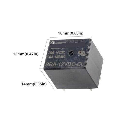 Relais SRA-12VDC-CL 5 broches : Réparez facilement vos modules de commande auto 20A