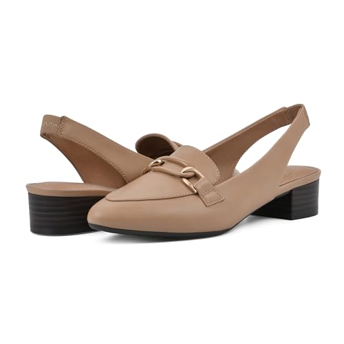 Image of WHITE MOUNTAIN Women's Boreal Low Block Loafer Heel