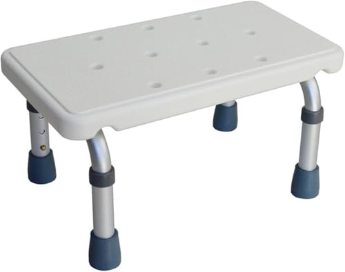 Yinxiufa バスチェア 風呂椅子 浴用イス バスタブチェア 介護いす シャワースツール シャワーチェア 軽量 アルミニウム製 背もたれなし 浴槽内でも使える ゴム足 吸盤付きお風呂椅子 耐荷重 高齢者 妊婦入浴補助用具 介護用品 (A1)