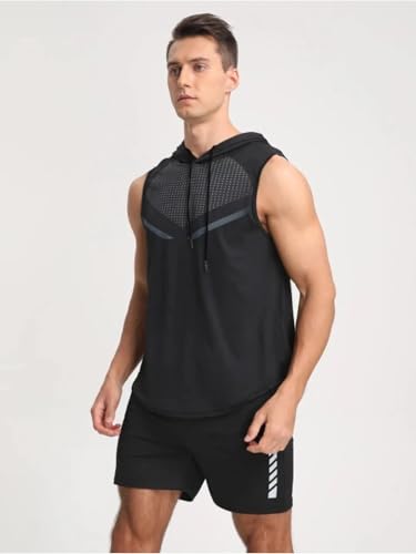 Chaleco para correr sin mangas que evita el sudor y calor en entrenamiento 6