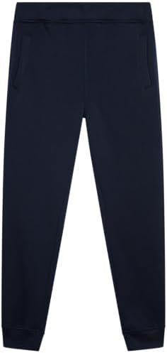 Southpole Boys Active Basic Jogger Fleece Athletic Pants, Navy, 10 12 US