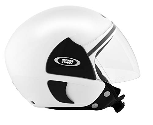Image of STUDDS CUB Open Face Helmet (White, M)