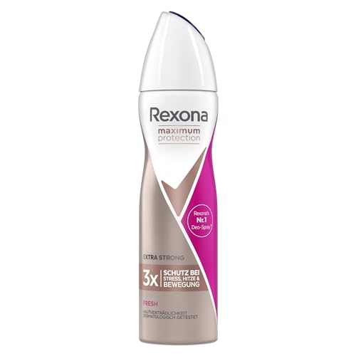Rexona Maximum Protection Antitranspirant Spray Fresh mit Schutz gegen starkes Schwitzen und Körpergeruch 150 ml