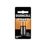 Duracell AAAA 1.5V Ultra Photo Alkaline Batteries, 2 Count Pack, AAAA 1.5 Volt Alkaline Battery, Long-Lasting for Cameras, Glucose and Blood Monitors, and More