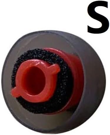 Miniatura 2 de Adaptador de punta intrauditiva compatible con Plantronics Voyager 5200  Voyager LegendPro, auriculares con reducción de ruido, 3 piezas SML, gris