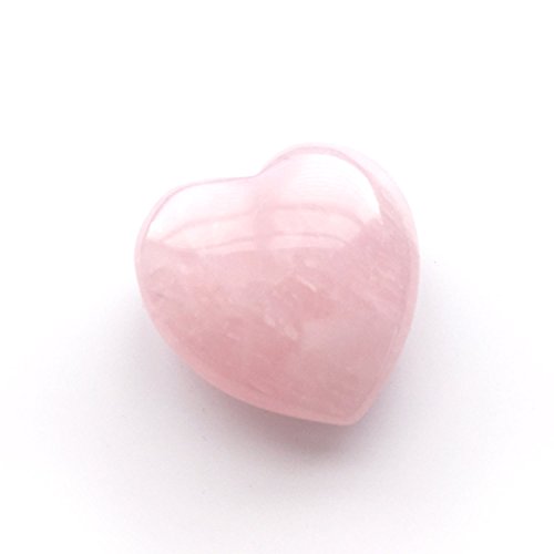 Polar Jade Corazón Hinchado Tallado a Mano de Piedras de Cristal 100% Naturales para Curación de Energía de Chakra, Meditación, Masaje y Decoración - imagen 6
