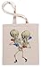 Boxe jumeaux - Squelette Sac à Provisions Tote Beige Shopping Bag