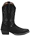 Justin Women's Boot Barn Jessa Performance Western Square Toe - MJ2104 8 1/2 M US Black