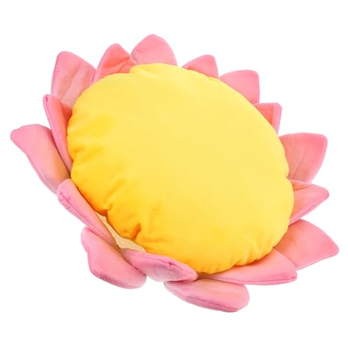 CORHAD 蓮の猫ソファベッド ペット用睡眠クッション シートクッションかわいい 猫用ペットベッド 豪華なペットスリーピングマット 屋内子猫用の子猫用ベッド 小型犬のソファ ぬいぐるみ ピンク