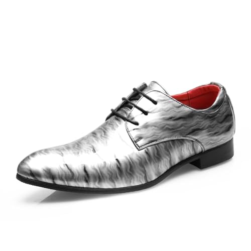 Mens PU Leather Dress Shoes Mens Oxfords Fashion Formal Dress Shoes for Men