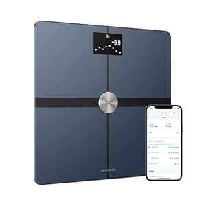 Withings Body+ Wi-Fi bathroom scale for Body Weight – Digital Scale and Smart Monitor Incl. Body Composition Scales with Body Fat and Weight loss management