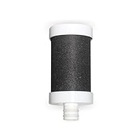 HAHN Technology® Aktivkohle-Ersatzkartusche - mit Keramikkügelchen & Mikrofilter; reduziert Chlor, Gerüche & Schadstoffe: laborgeprüft für sicheren Lebensmittelkontakt