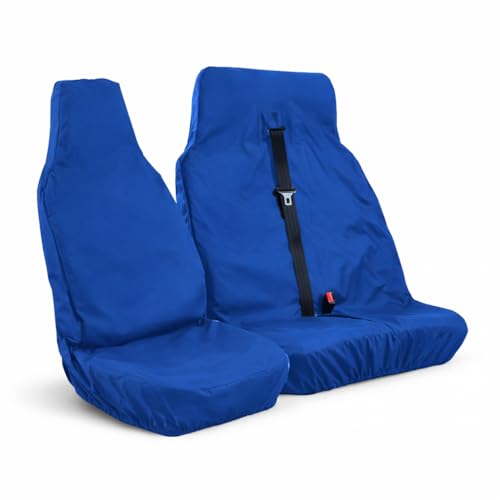 Housses de siège de camionnette étanches, kit complet siège simple et banquette double