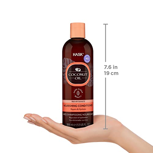 HASK Monoi Oil Nourishing Conditioner, 12 Fl Oz