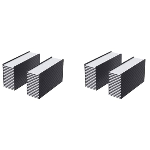 Porte-étiquettes magnétiques C Channel 1x3 po lot de 60 aimants pour tableau blanc et boîte à outils