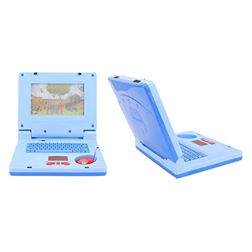Laptop infantil aprendizagem infantil laptop educativo LED música desenvolvimento cognitivo eletrôni