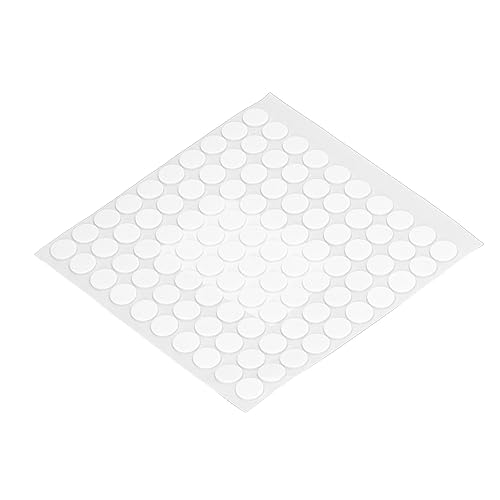 Culnflun Foam Double Sided Adhesive, Craft Foam Double Sided Tape Adhesive 10mm Diameter 1000Pcs White Round Dots for DIY Crafts