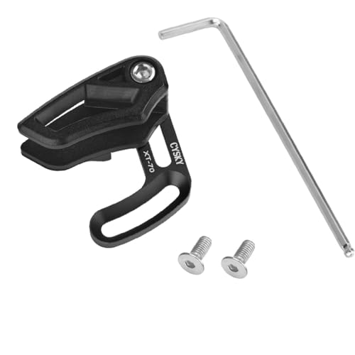 Mtn Bike Chain Guard: Ultimate Protection for Your Mountain Bike Frame 5 CYSKY MTB Chain Guide, Direct Mount Single Chainring Guard 26T-38T, Bicycle Chain Protector for Mountain Bike, Downhill Bike (Black)