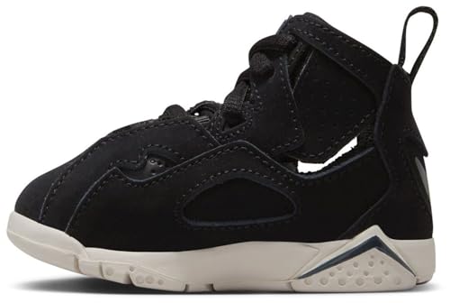 Jordan True Flight Baby/Toddler Shoes (343797-050, Black/Anthracite/Phantom) Size 5