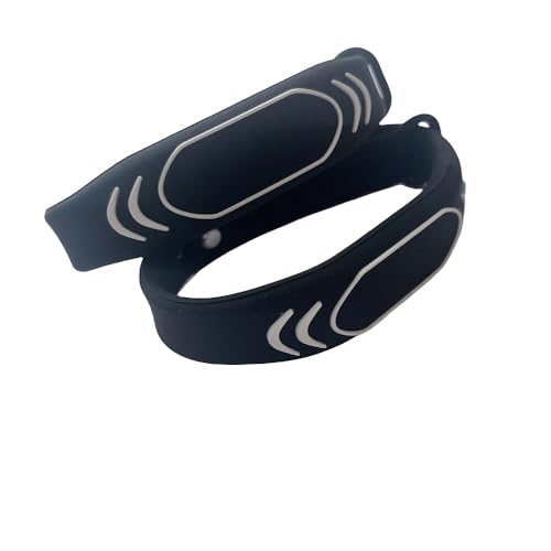 NFC-Tag-Armband, RFID-125 kHz, induktives ID-Armband, RFID-Armband, wasserdicht, Zugangsmanagement, 10 Stück