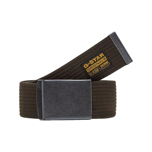 G-STAR Men's Webbing Belt, Black Metal/Java, One Size – Ansicht 1