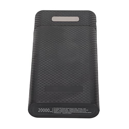 Carcasa Power Bank 8x18650 Cryfokt Carga Rápida Dispositivos Móviles