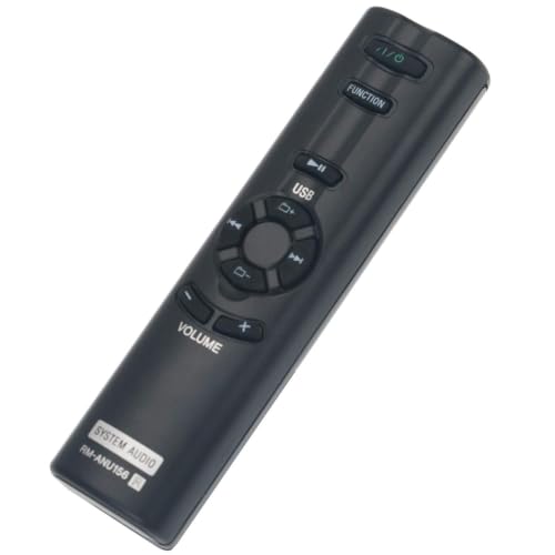 Image of Replacement Remote Control Compatible with Sony Home Theatre RM-ANU156, SA-D40, RMF-TX520P, RMT-TX301P - Suitable for Sony Soundbar, AV System, Music System, Speaker