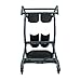 BestMove STA450 Standing Transfer Aid - 450lbs Capacity, Adjustable Base, Folding Seats, Dual Knee Pads, Non-Slip Foot Rest, Grab Bar, Side Support Strap Hooks, for Caregivers