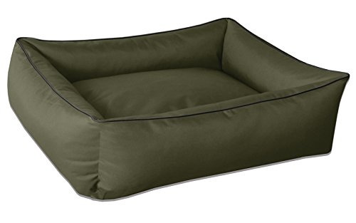 BedDog® colchón para Perro MAX XXL Aprox. 120x85 cm, 8 Colores, Cama, sofá, Cesta para Perro, Verde
