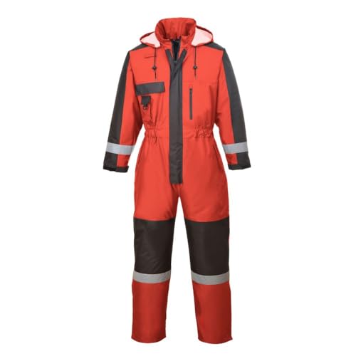 Portwest Combinaison HIVER, Couleur: Rouge, Taille: L, S585RERL