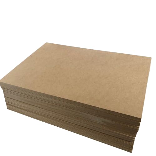 Trustleaf 3mm Sheets of Value MDF 400mm x 600mm - SECONDS - Approx 16" x 24" - Pack of 50