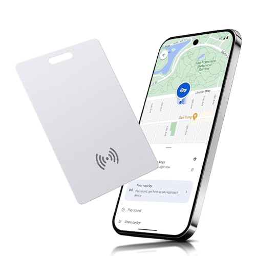 Suivi de Portefeuille pour Android, Carte de Suivi Intelligente Rechargeable sans Fil, Carte de...