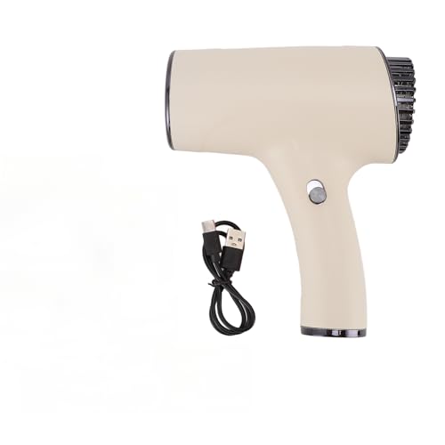 Gonetre Tragbarer kabelloser Föhn Haartrockner für Damen Herren, Negativ-Ionen-Reiseföhn USB-aufladbar ABS Kaltluft leiser für Zuhause,Reisen Wohnheim schnelles Trocknen