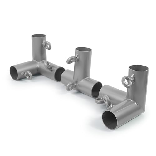 Kit d'angle pour cadre de golf à fixation rapide pour tubes EMT 2,5 cm